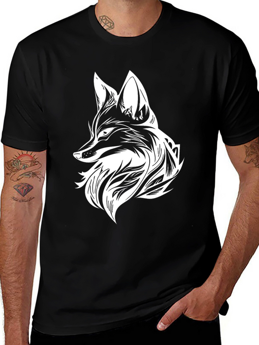 Fox Graphic Tee - Mens Black T-Shirt