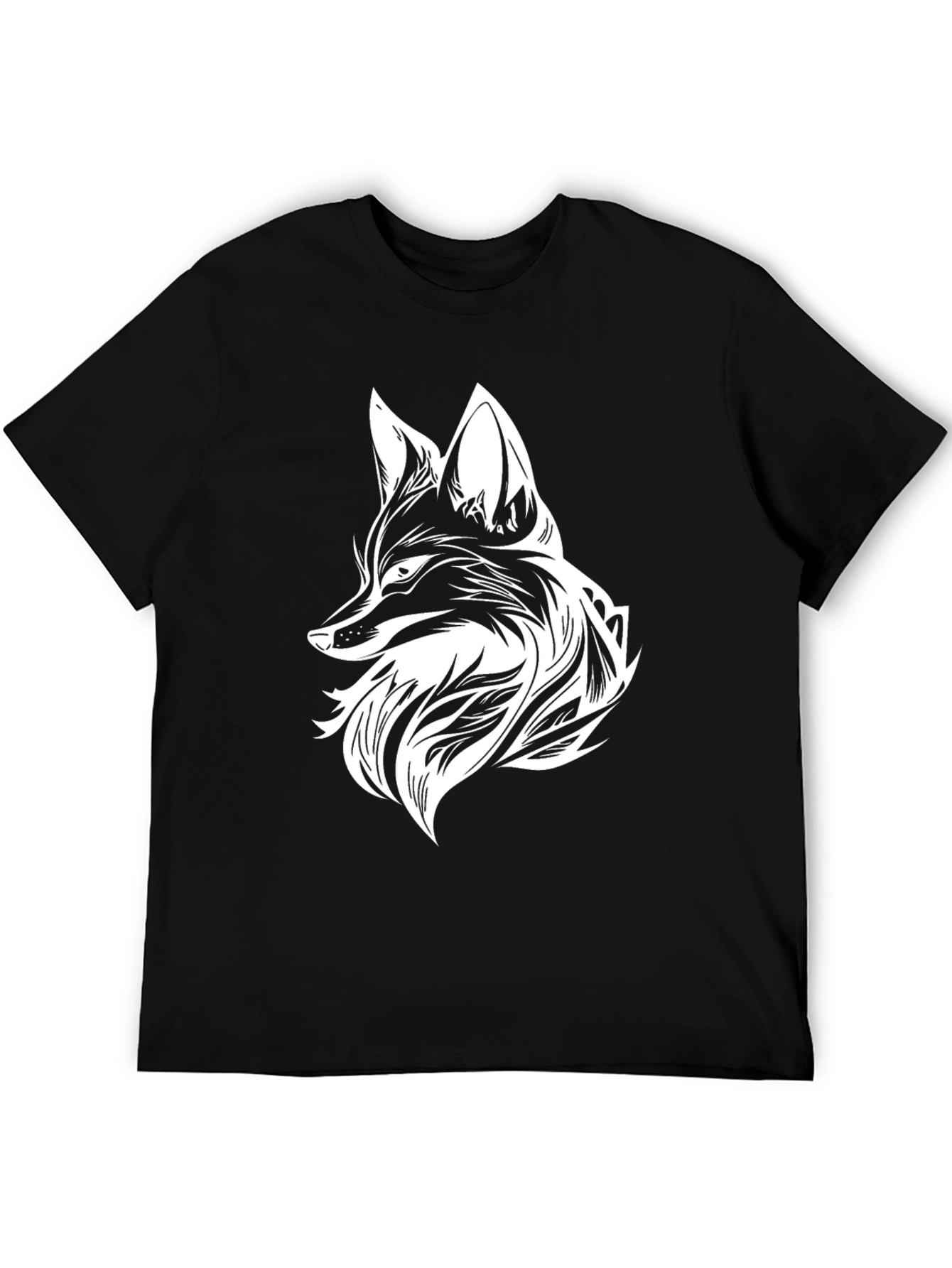 Fox Graphic Tee - Mens Black T-Shirt