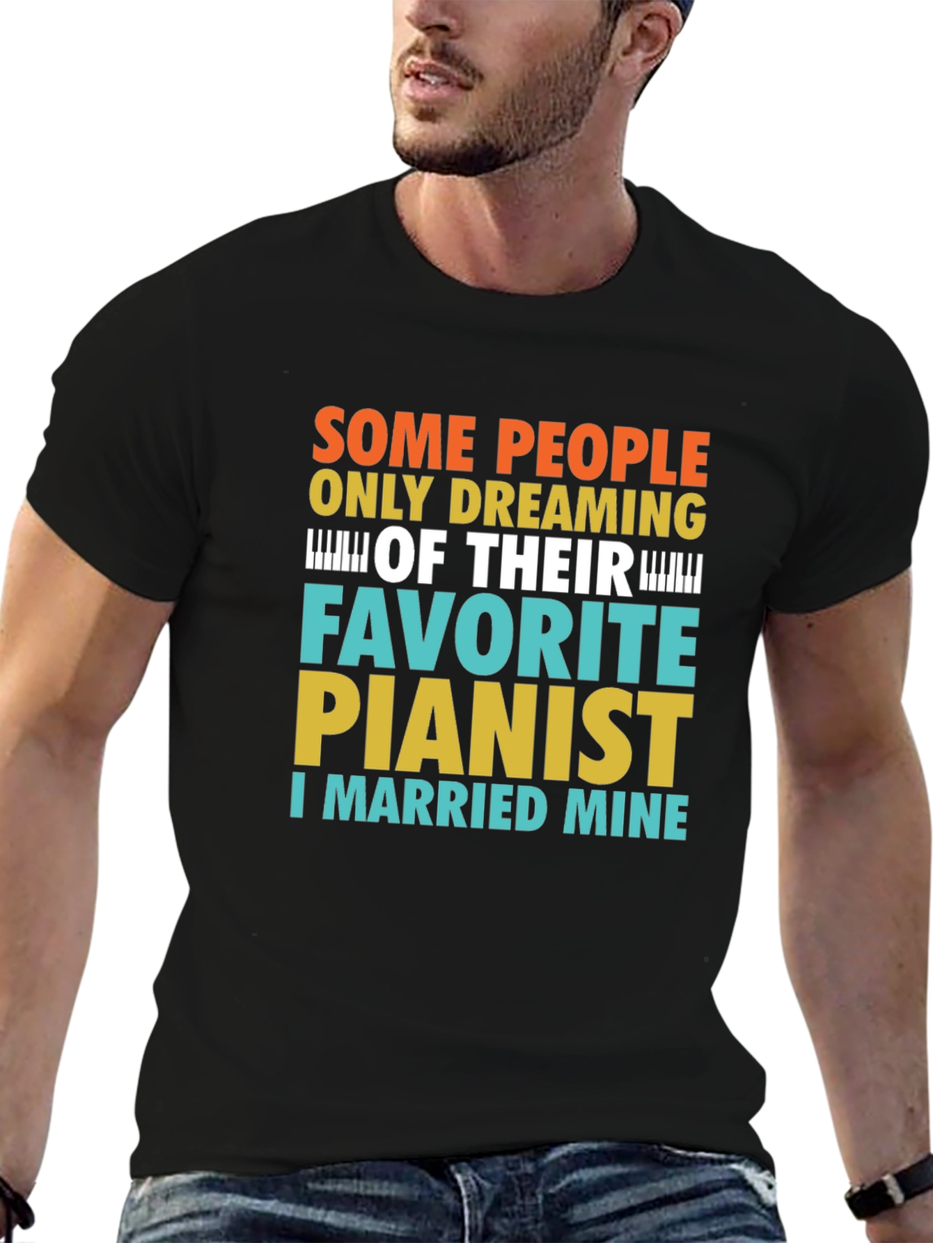 Funny Pianist T-Shirt - I Married Mine!