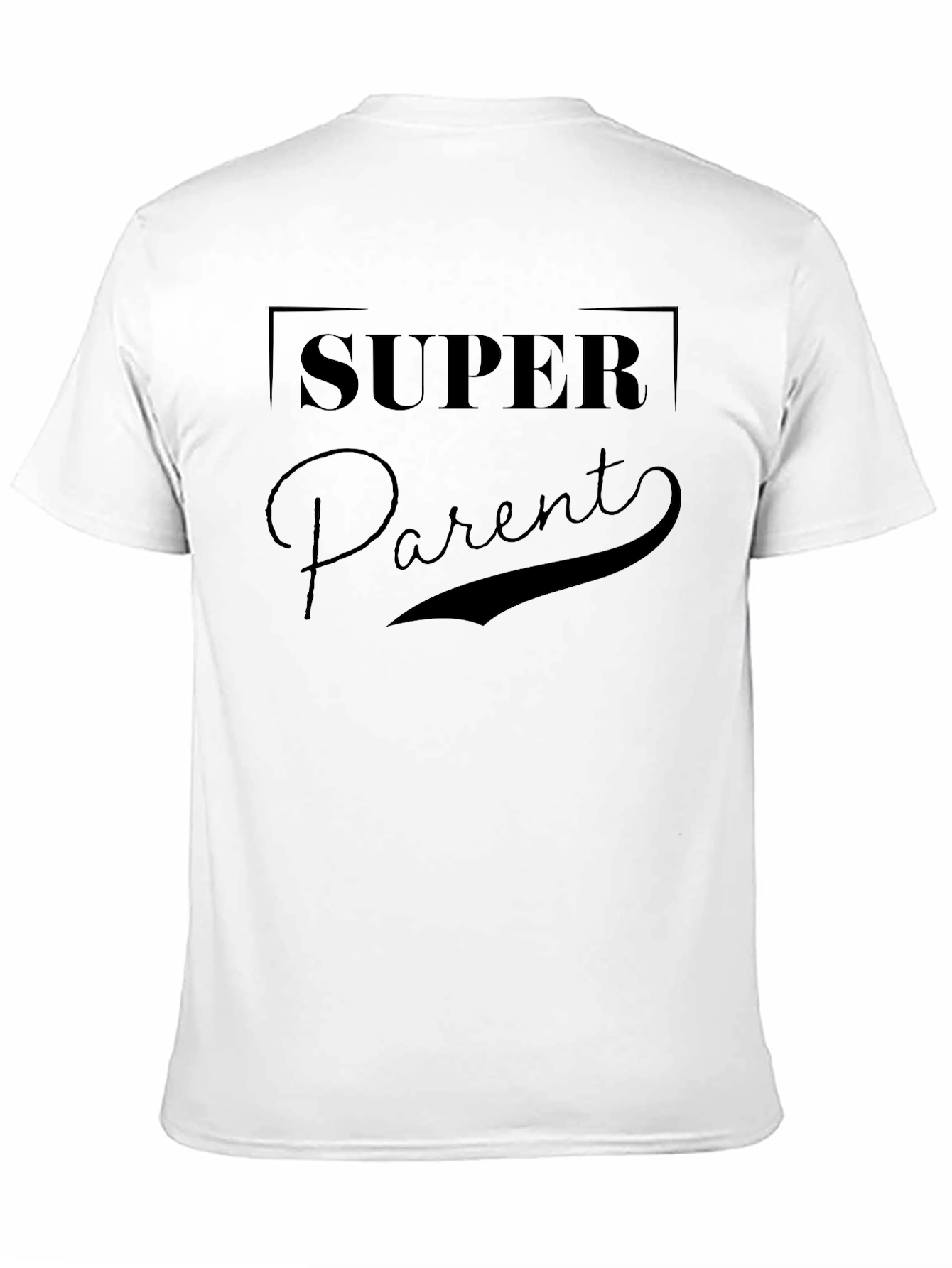 Super Parent Black T-Shirt - Gift for Parents