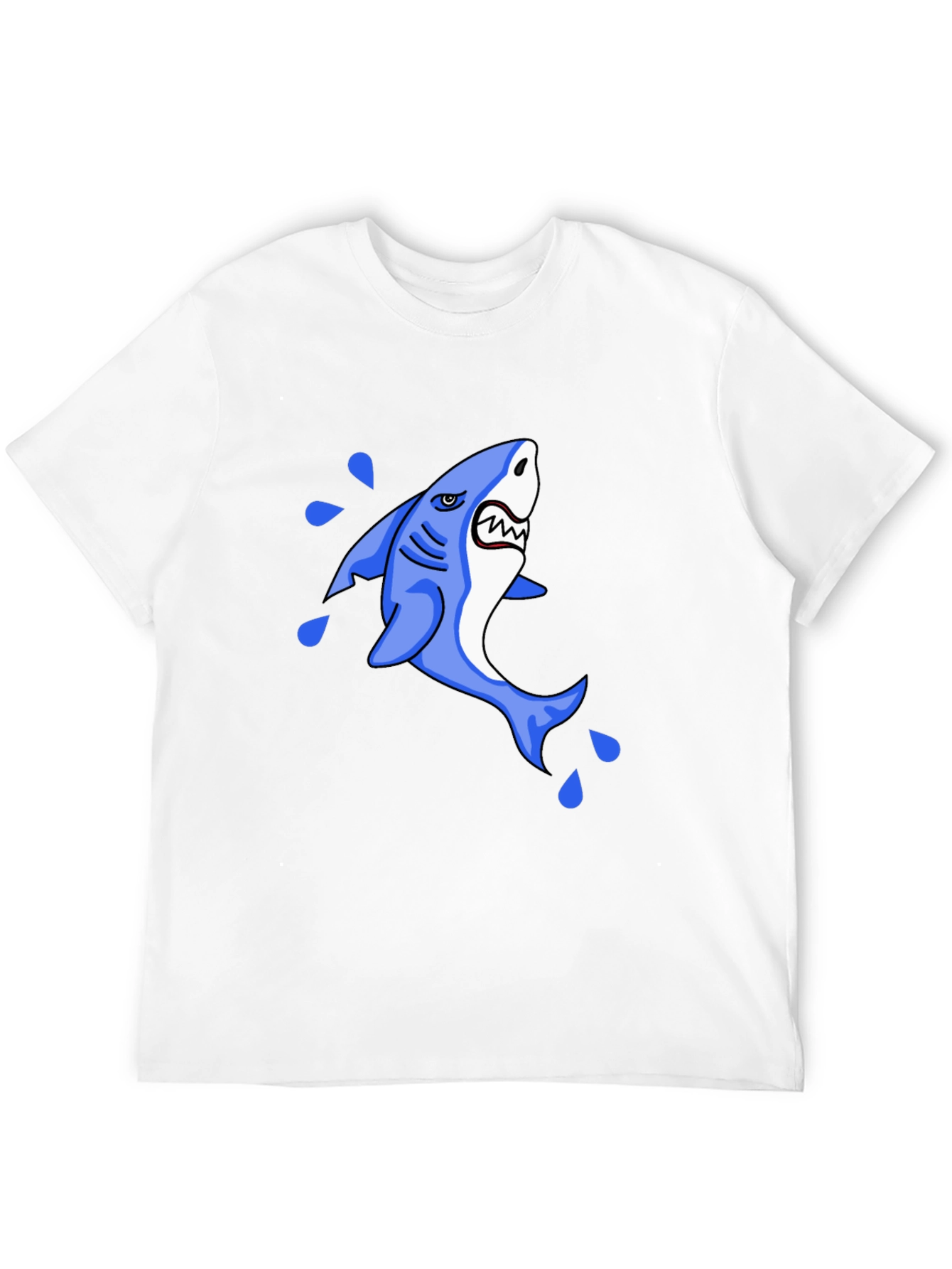 Shark Graphic Black T-Shirt