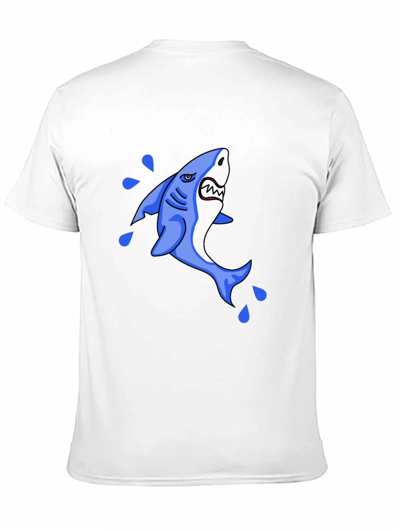 Shark Graphic Black T-Shirt