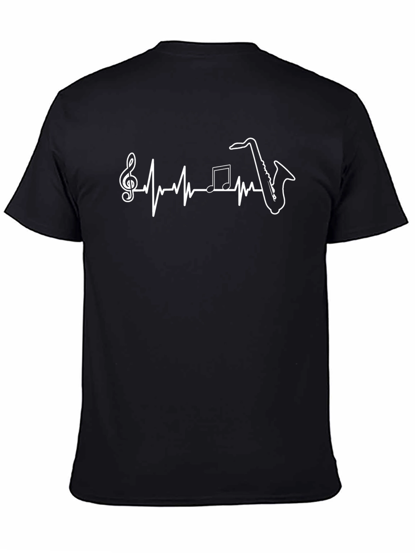 Music Heartbeat Saxophone T-Shirt