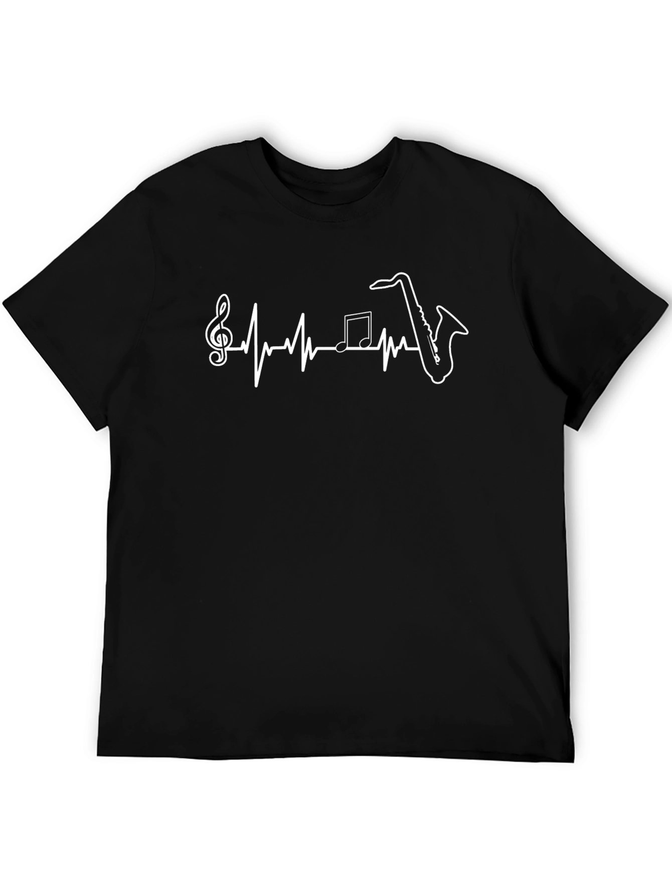 Music Heartbeat Saxophone T-Shirt