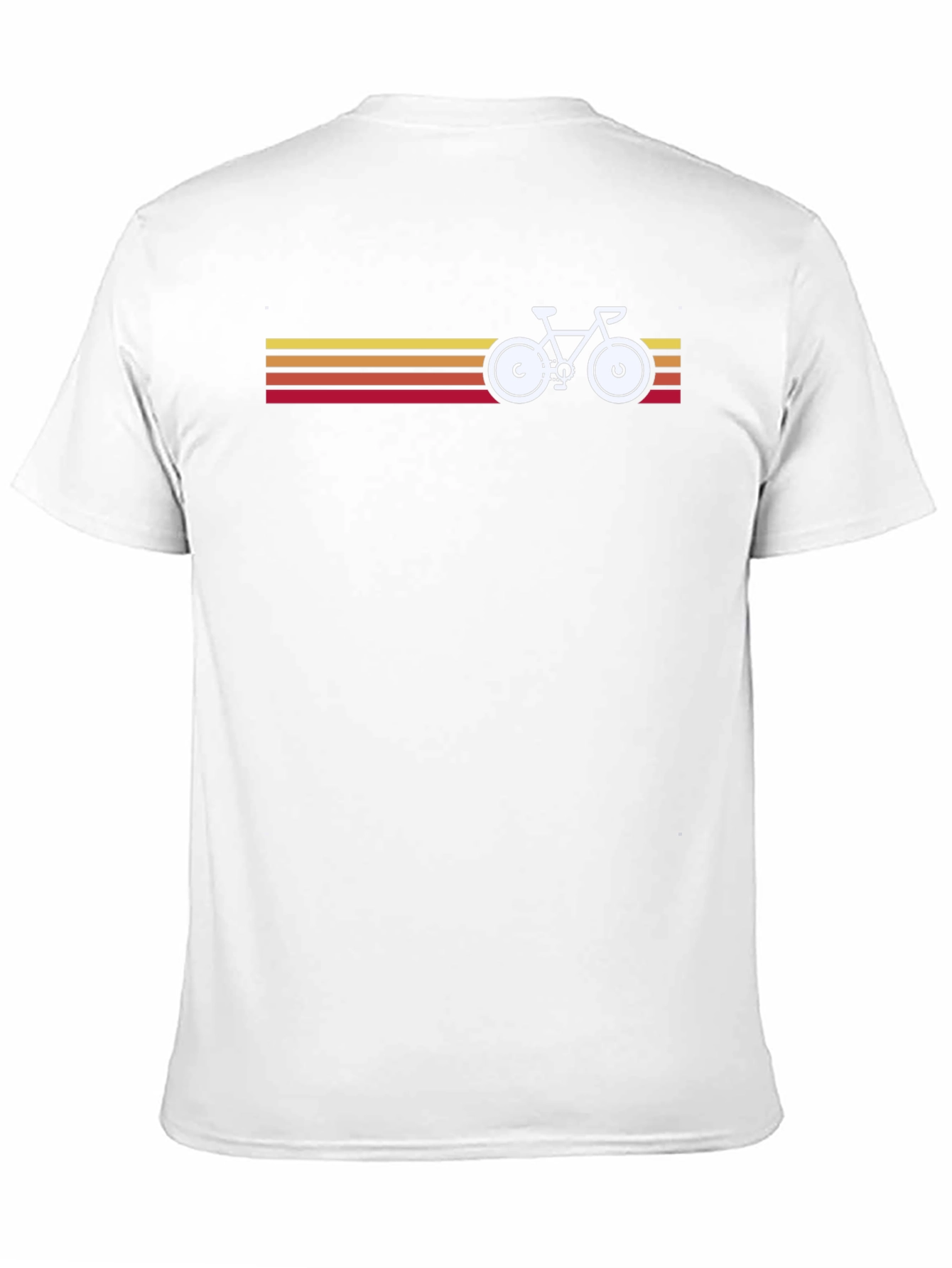 Retro Stripes Bicycle T-Shirt - Classic Design Tee
