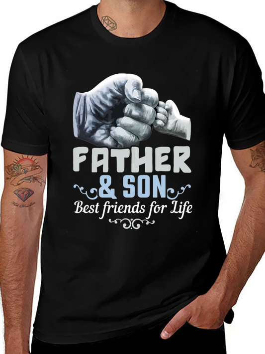 Father & Son T-Shirt: Best Friends for Life!