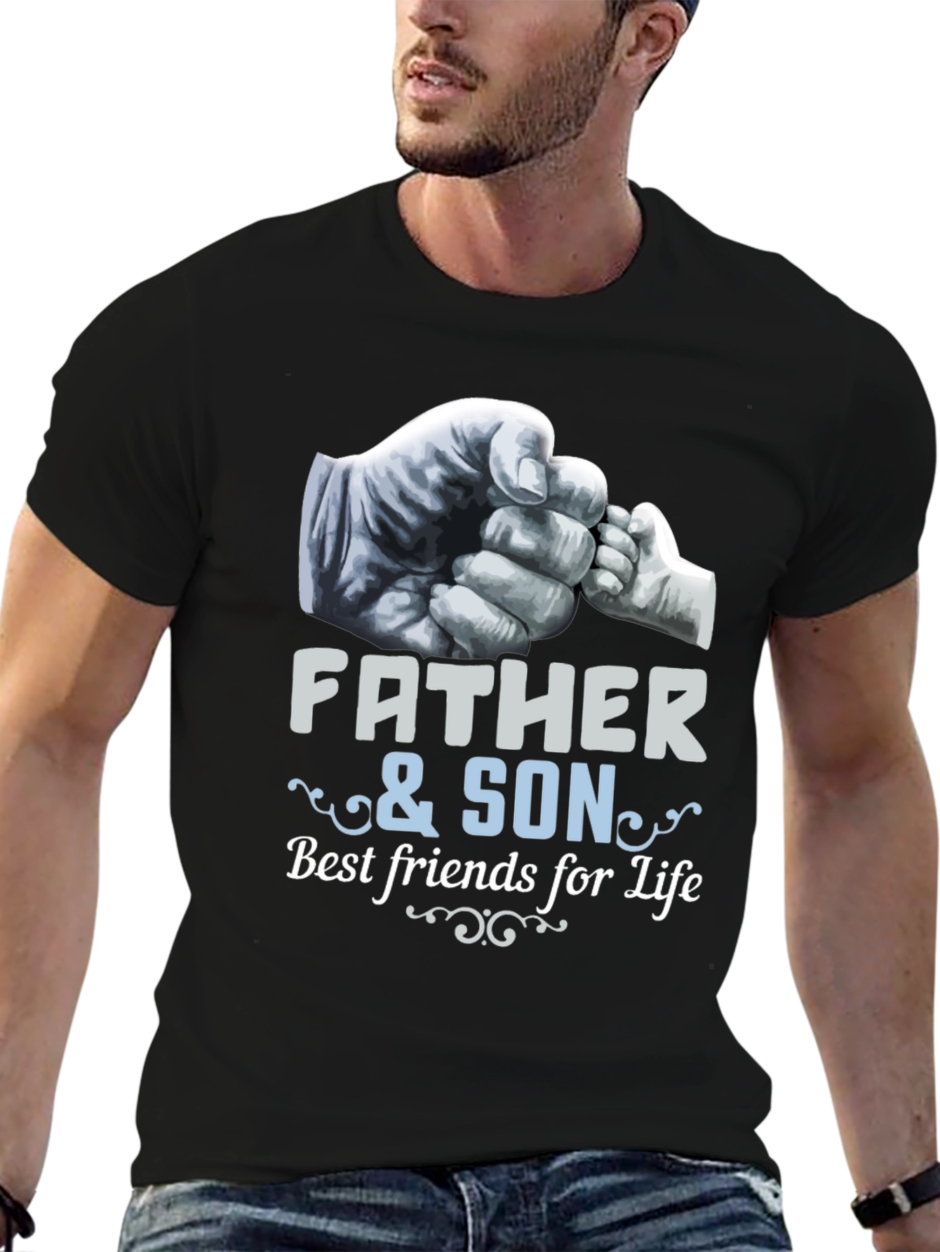 Father & Son T-Shirt: Best Friends for Life!
