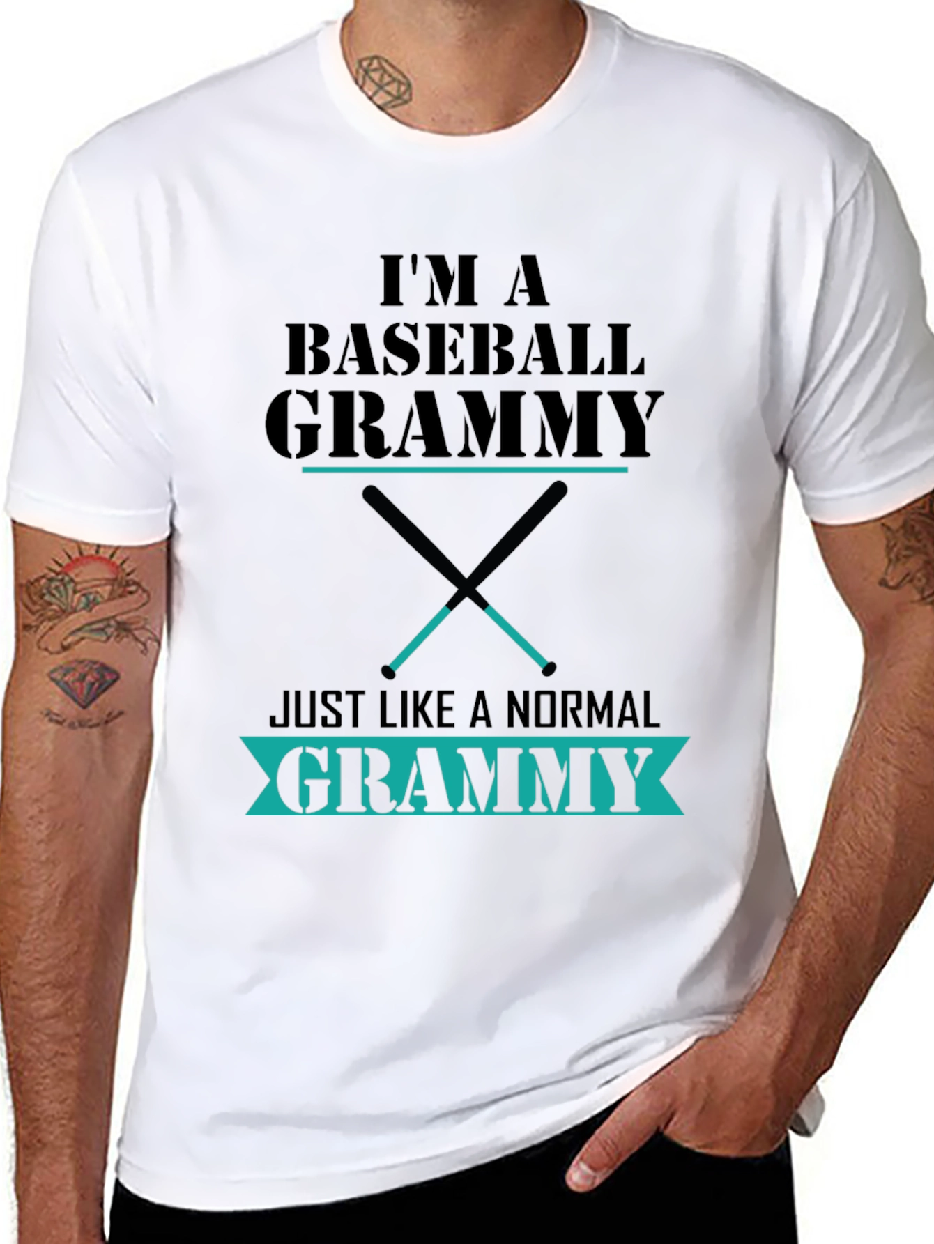 Baseball Grammy Graphic T-Shirt