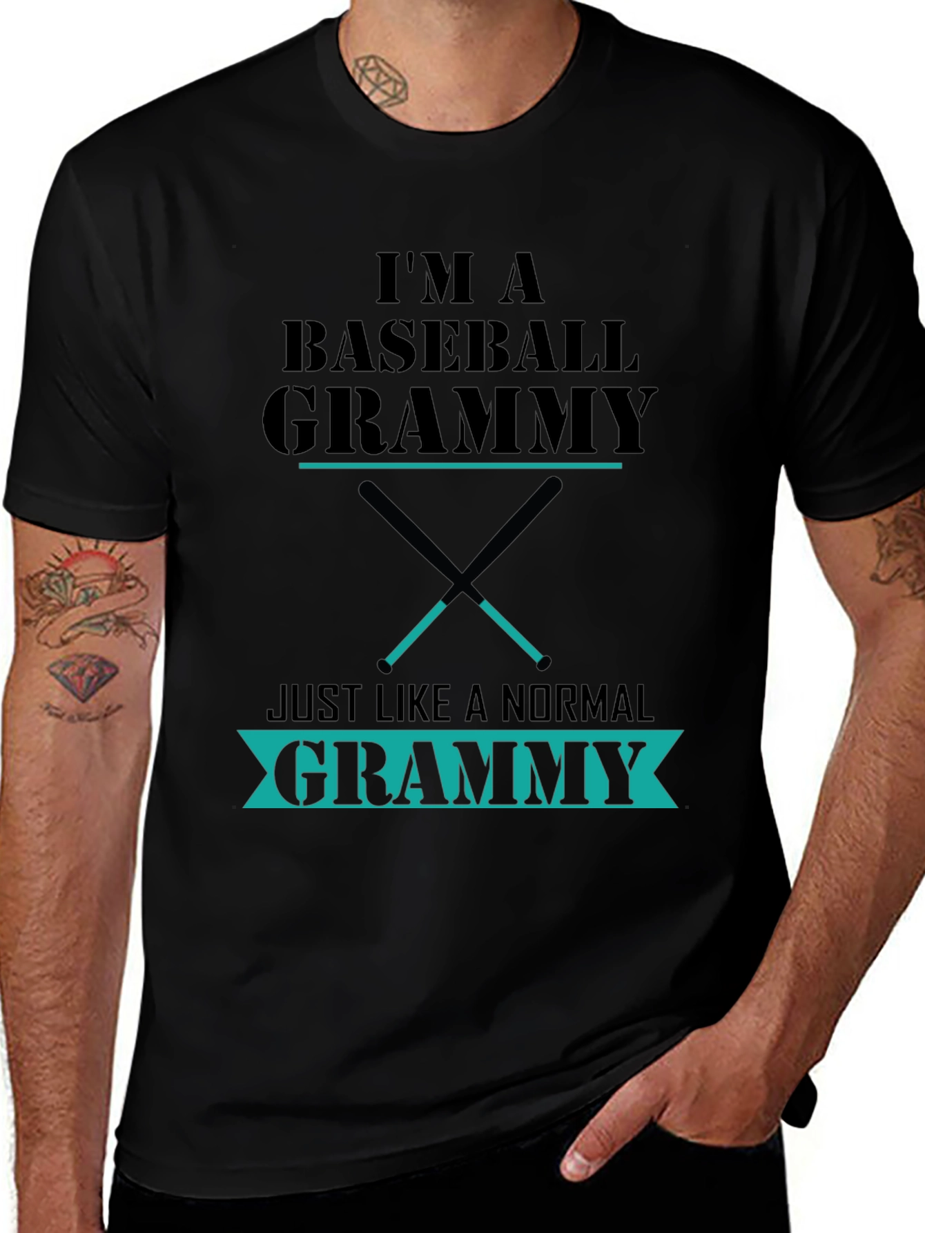 Baseball Grammy Graphic T-Shirt
