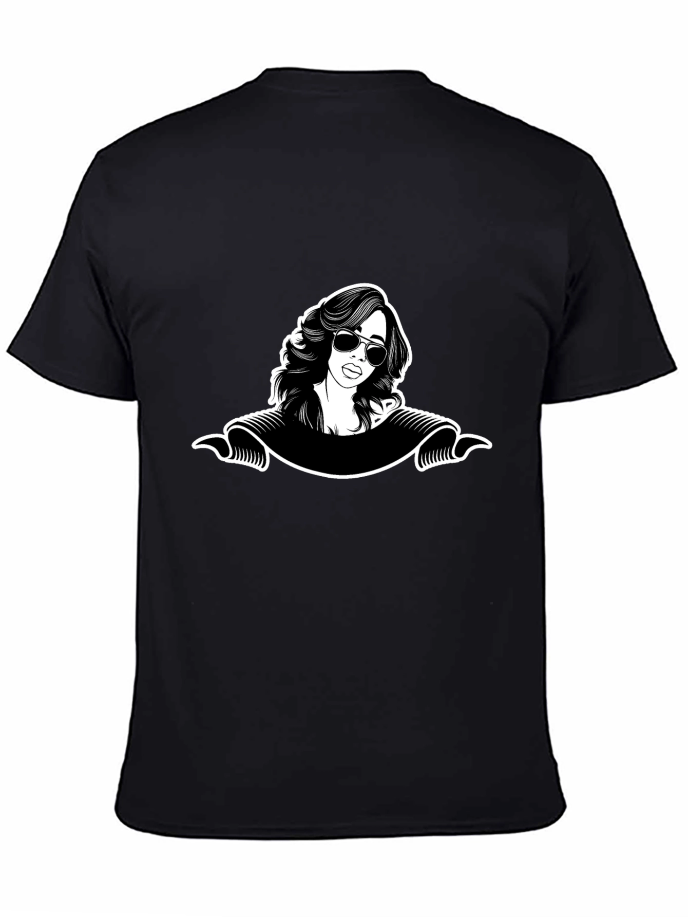 Retro Woman Graphic Tee - Classic Cool