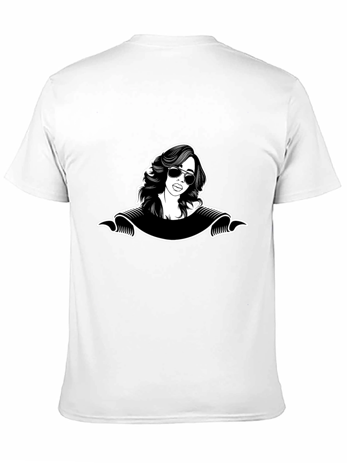 Retro Woman Graphic Tee - Classic Cool