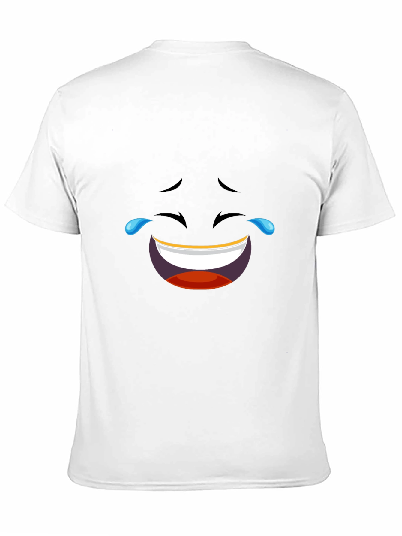 Laughing Emoji Black T-Shirt