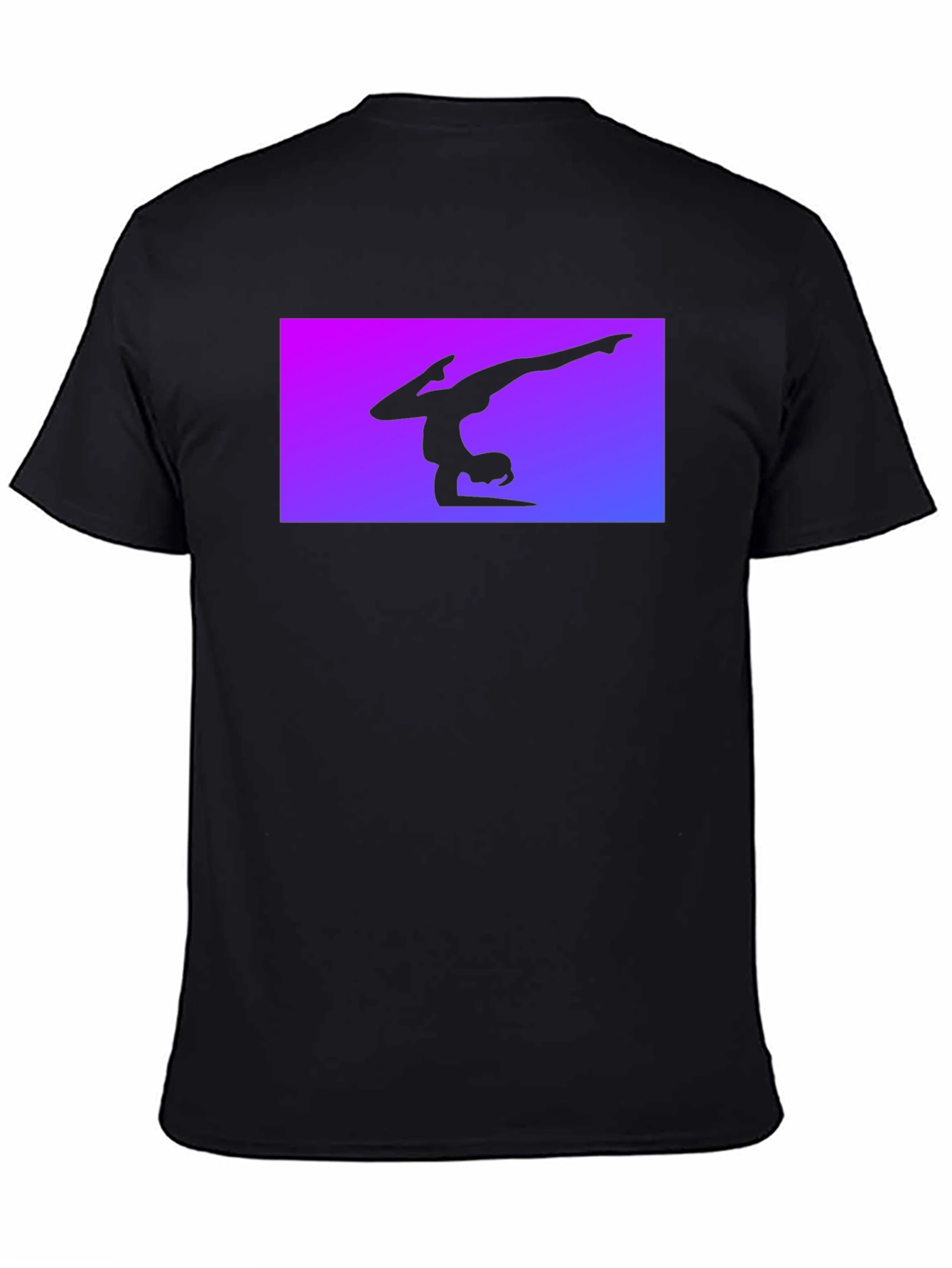 Gymnast Silhouette Tee - Black