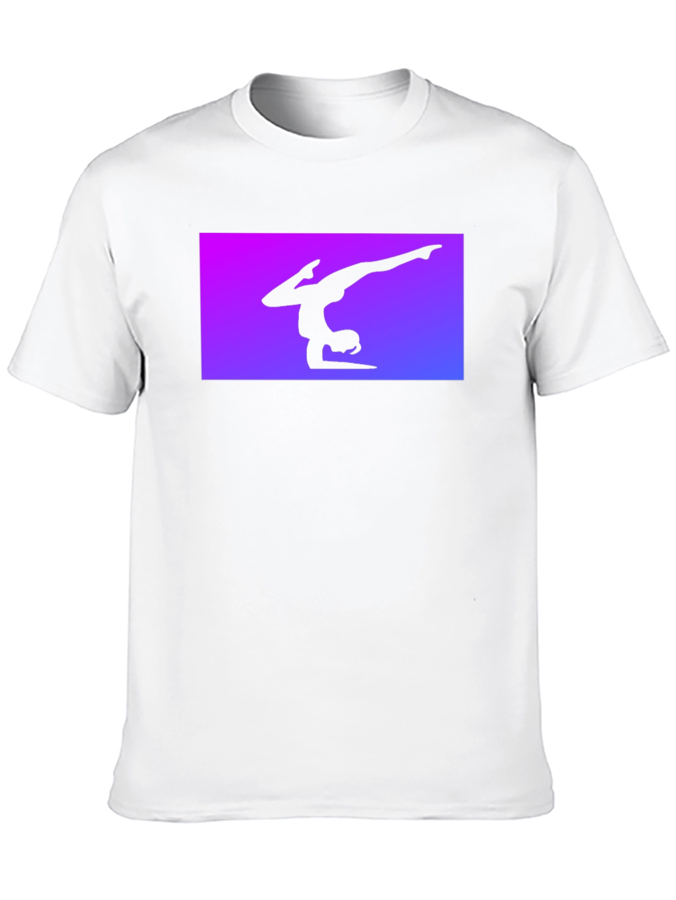 Gymnast Silhouette Tee - Black