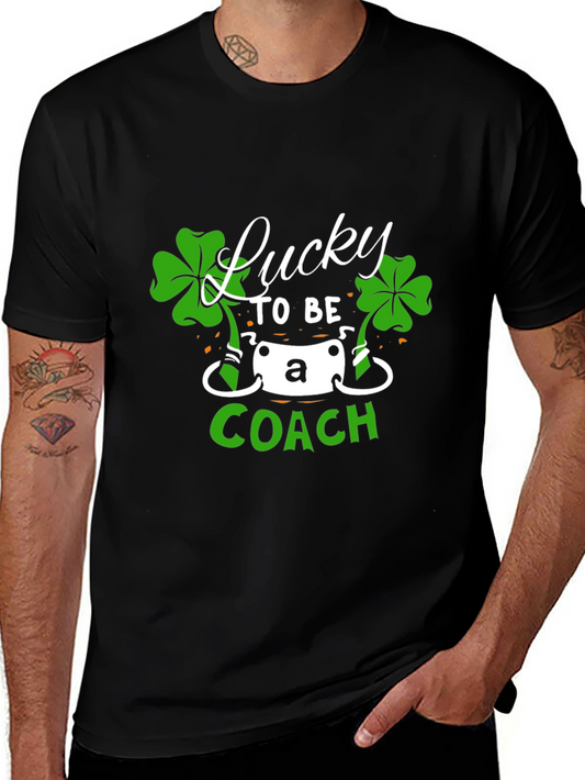 Lucky Coach St. Patricks Day Graphic Tee
