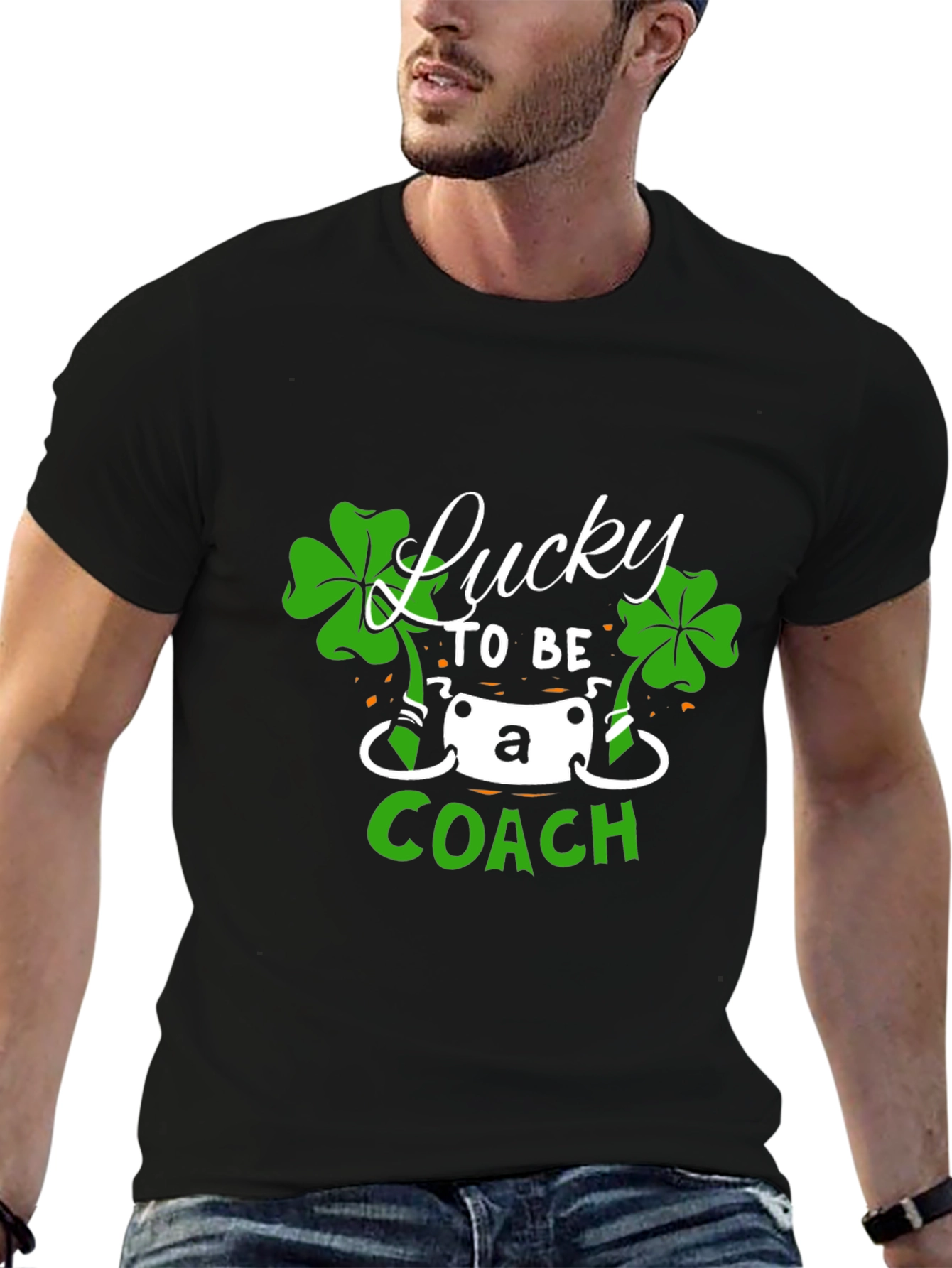 Lucky Coach St. Patricks Day Graphic Tee