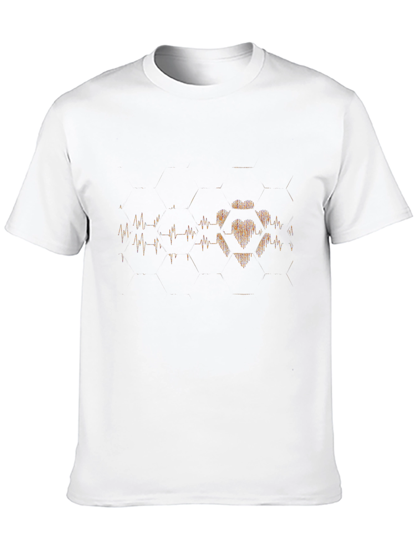 Heartbeat Graphic T-Shirt - Black