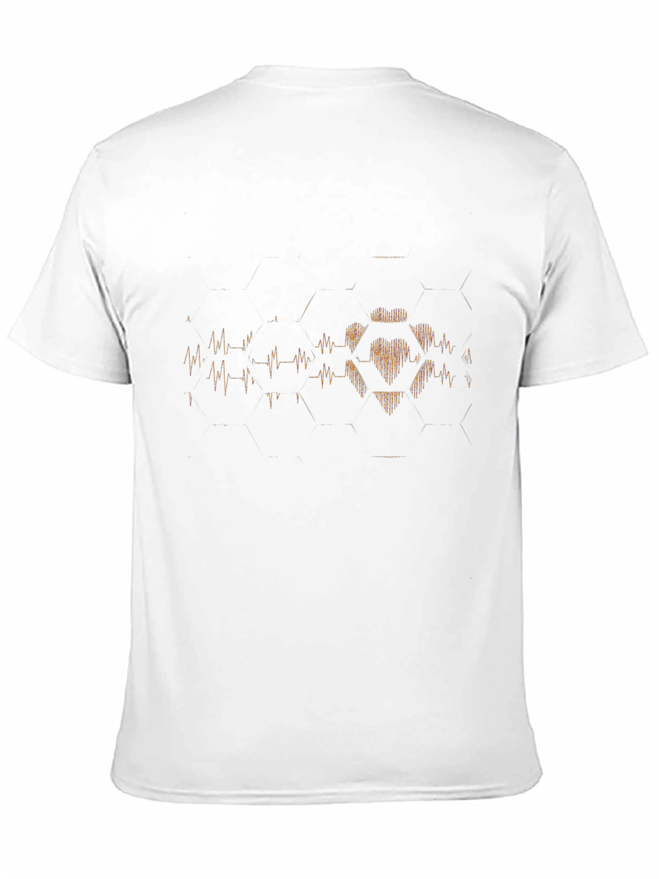Heartbeat Graphic T-Shirt - Black