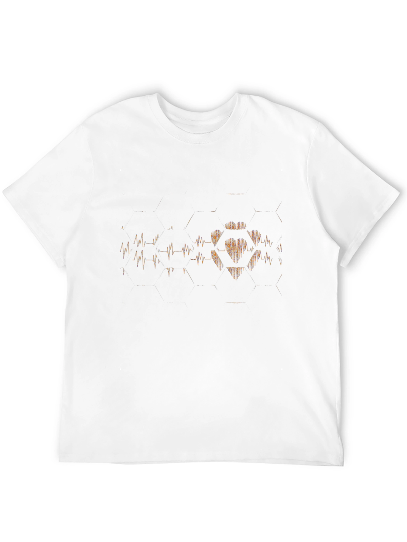Heartbeat Graphic T-Shirt - Black