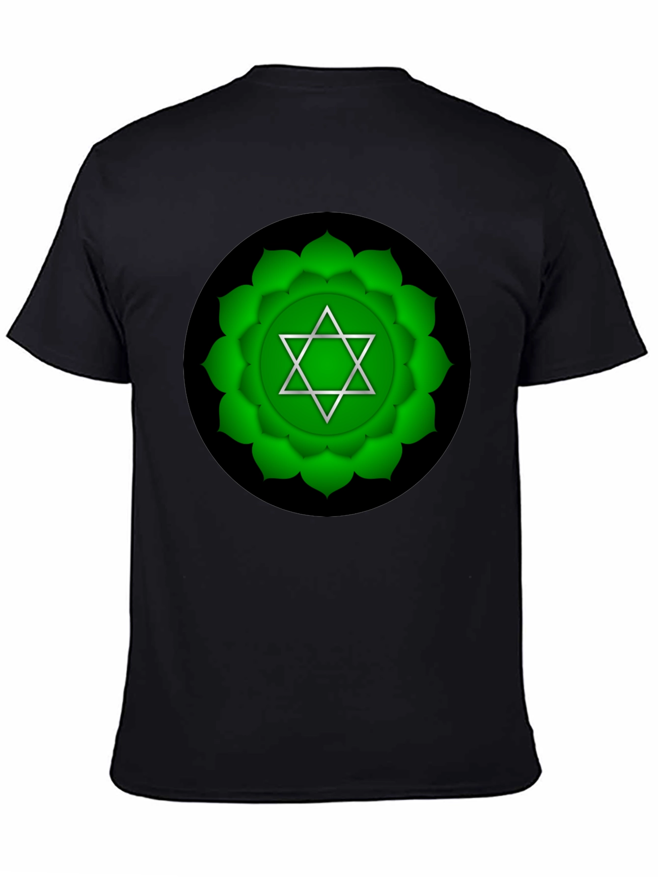 Heart Chakra T-Shirt - Green Spiritual Design