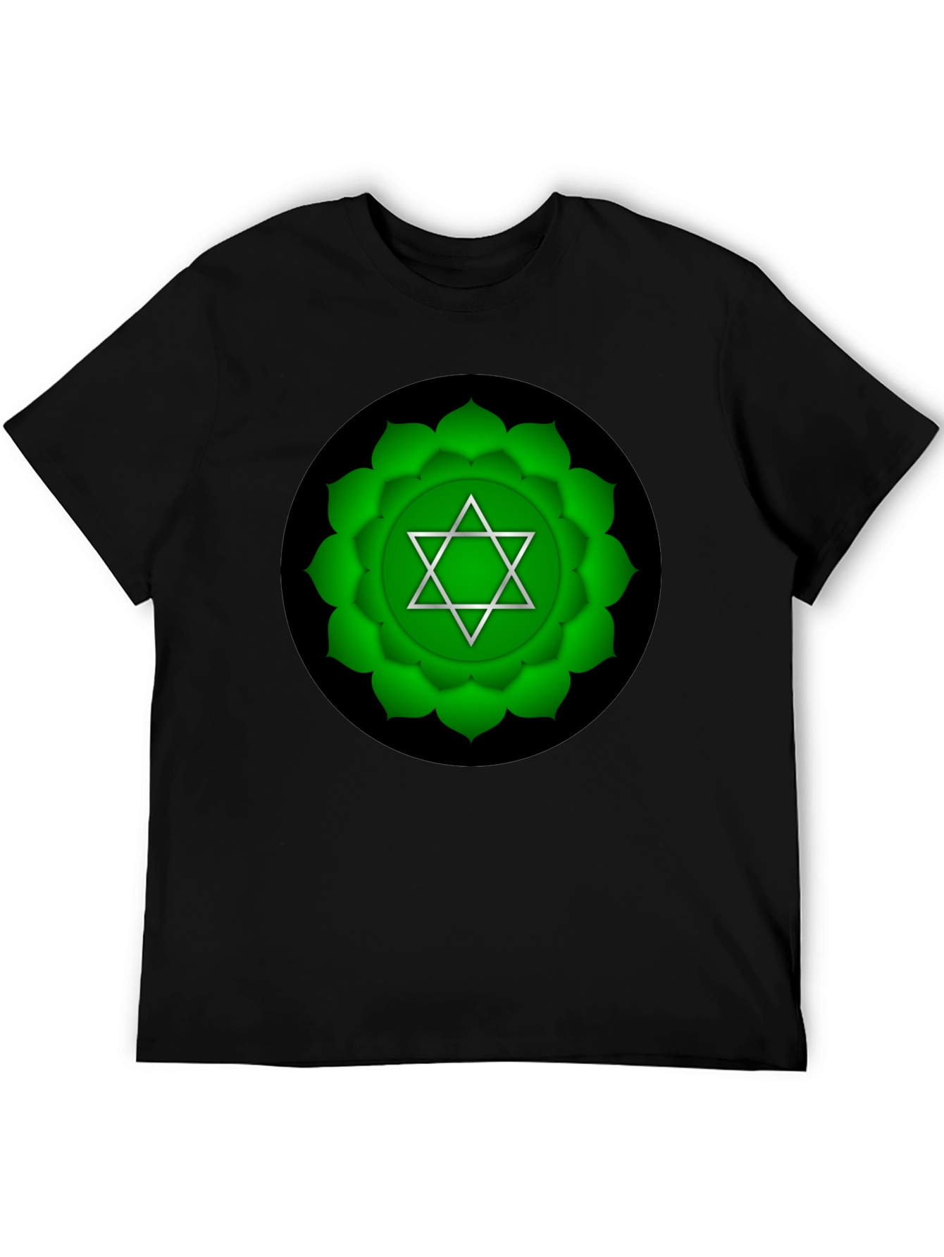 Heart Chakra T-Shirt - Green Spiritual Design