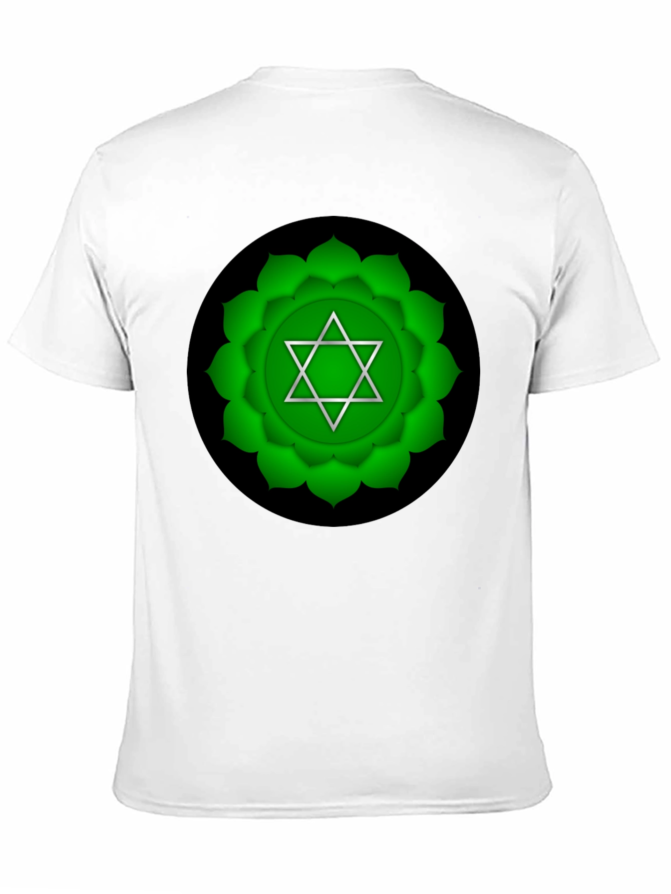 Heart Chakra T-Shirt - Green Spiritual Design