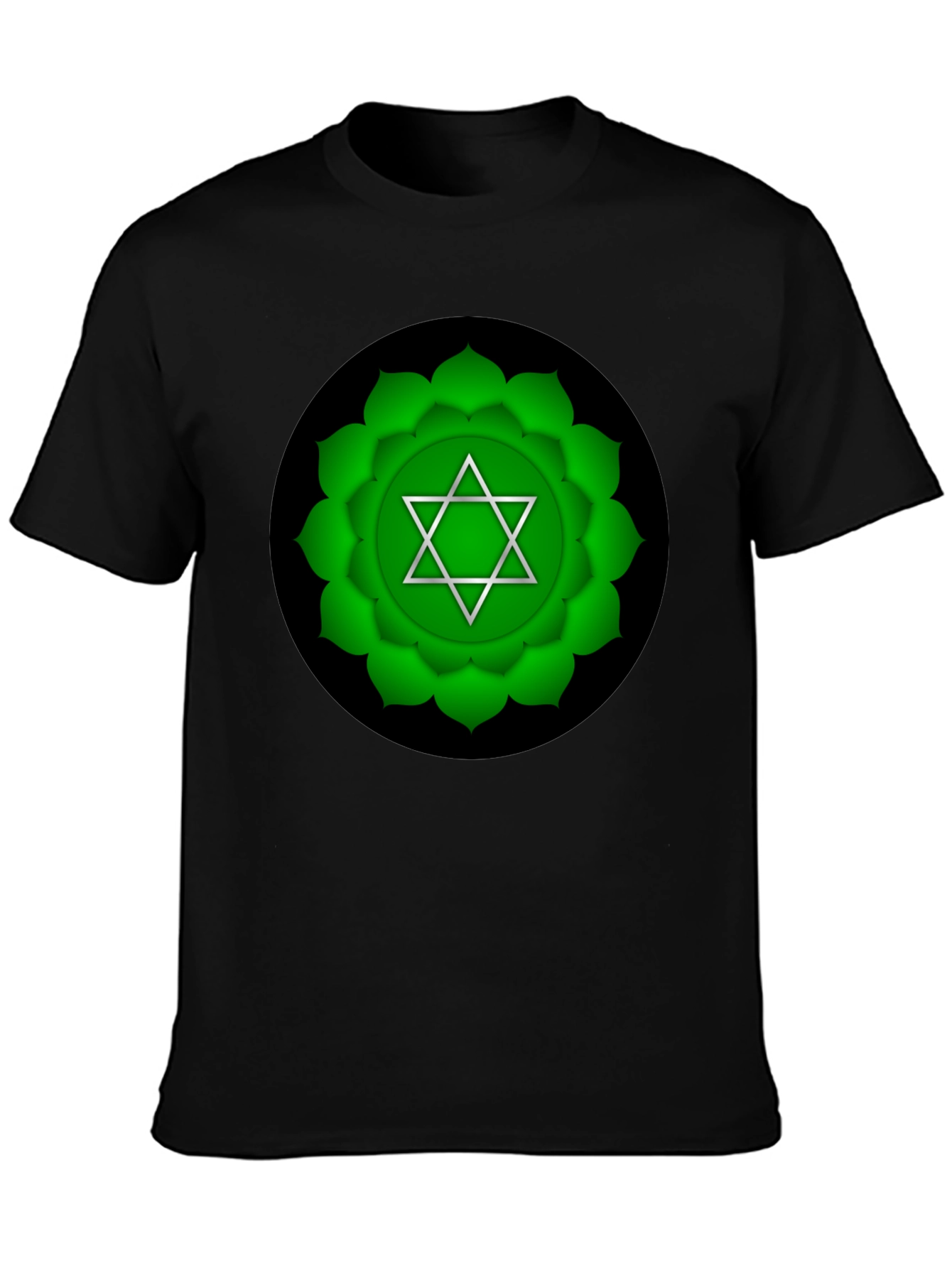 Heart Chakra T-Shirt - Green Spiritual Design