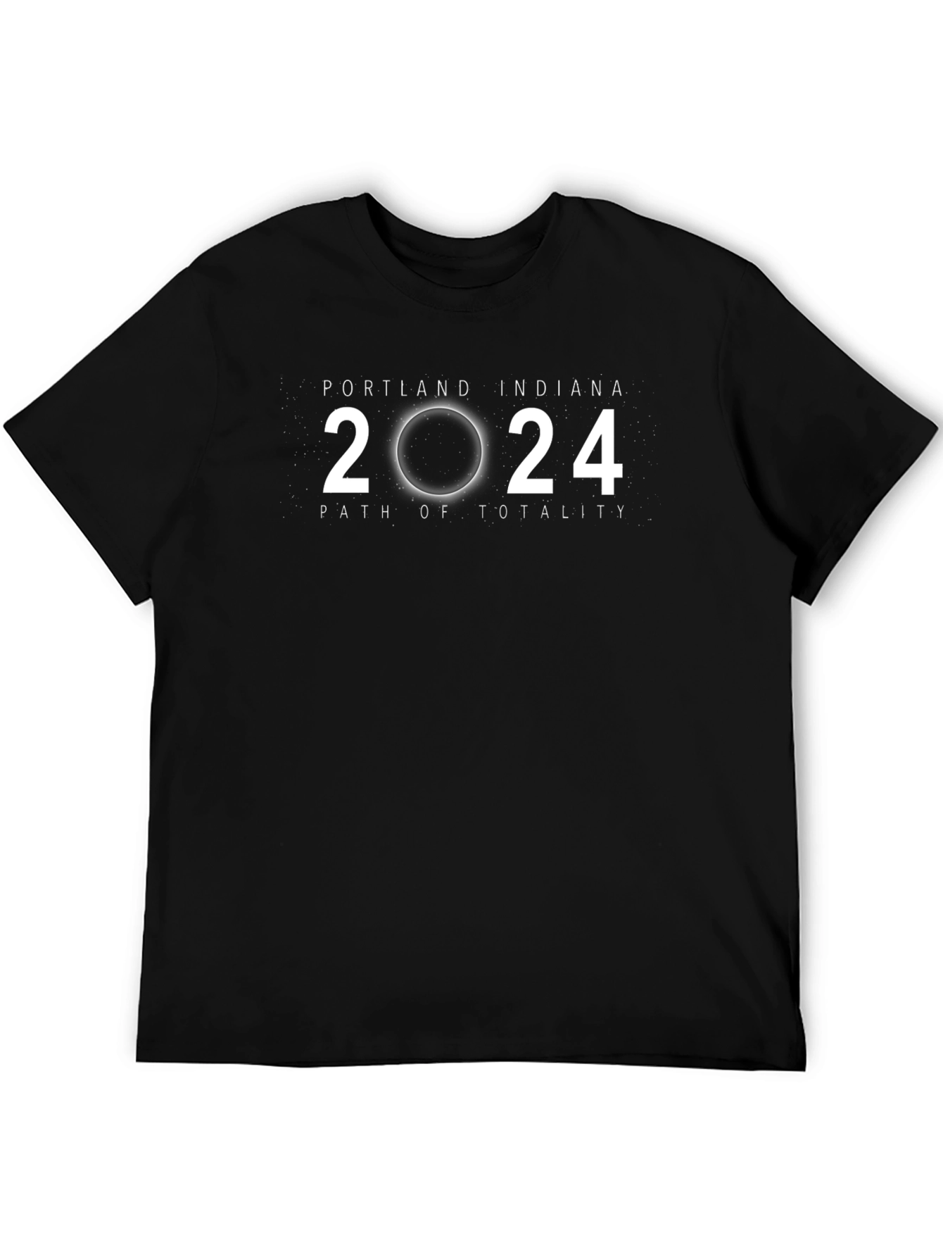 Portland Indiana 2024 Total Solar Eclipse Souvenir T-Shirt