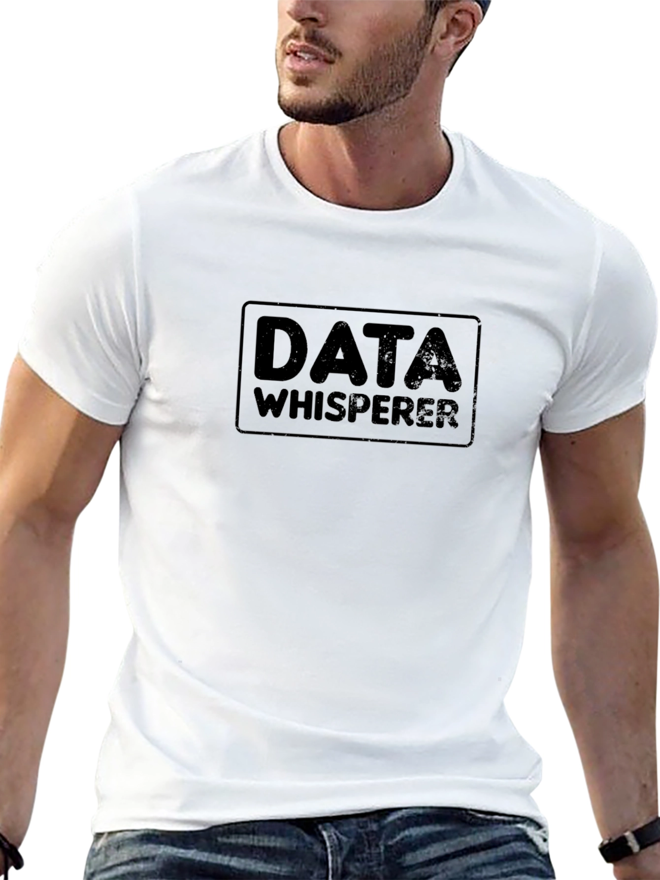 Data Whisperer Black T-Shirt