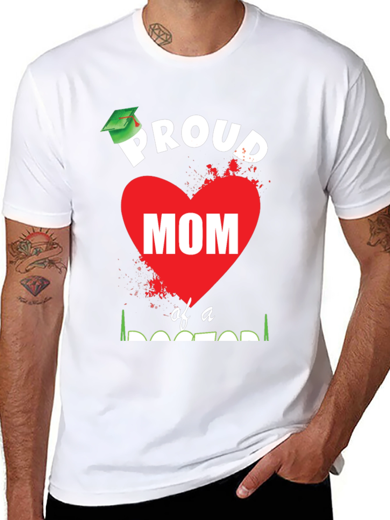 Proud Mom of a Doctor Graduation T-Shirt
