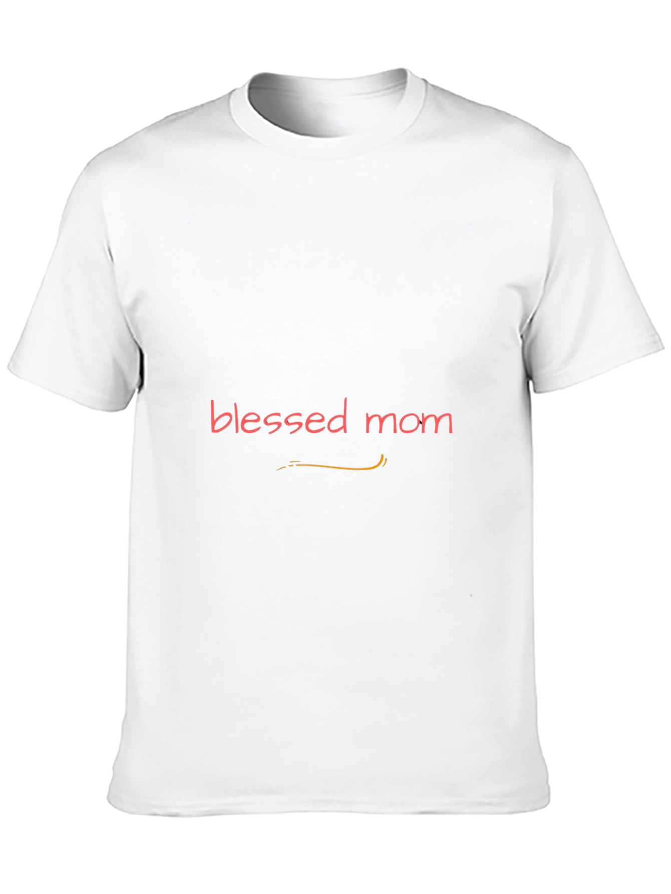 Blessed Mom Black Graphic Tee