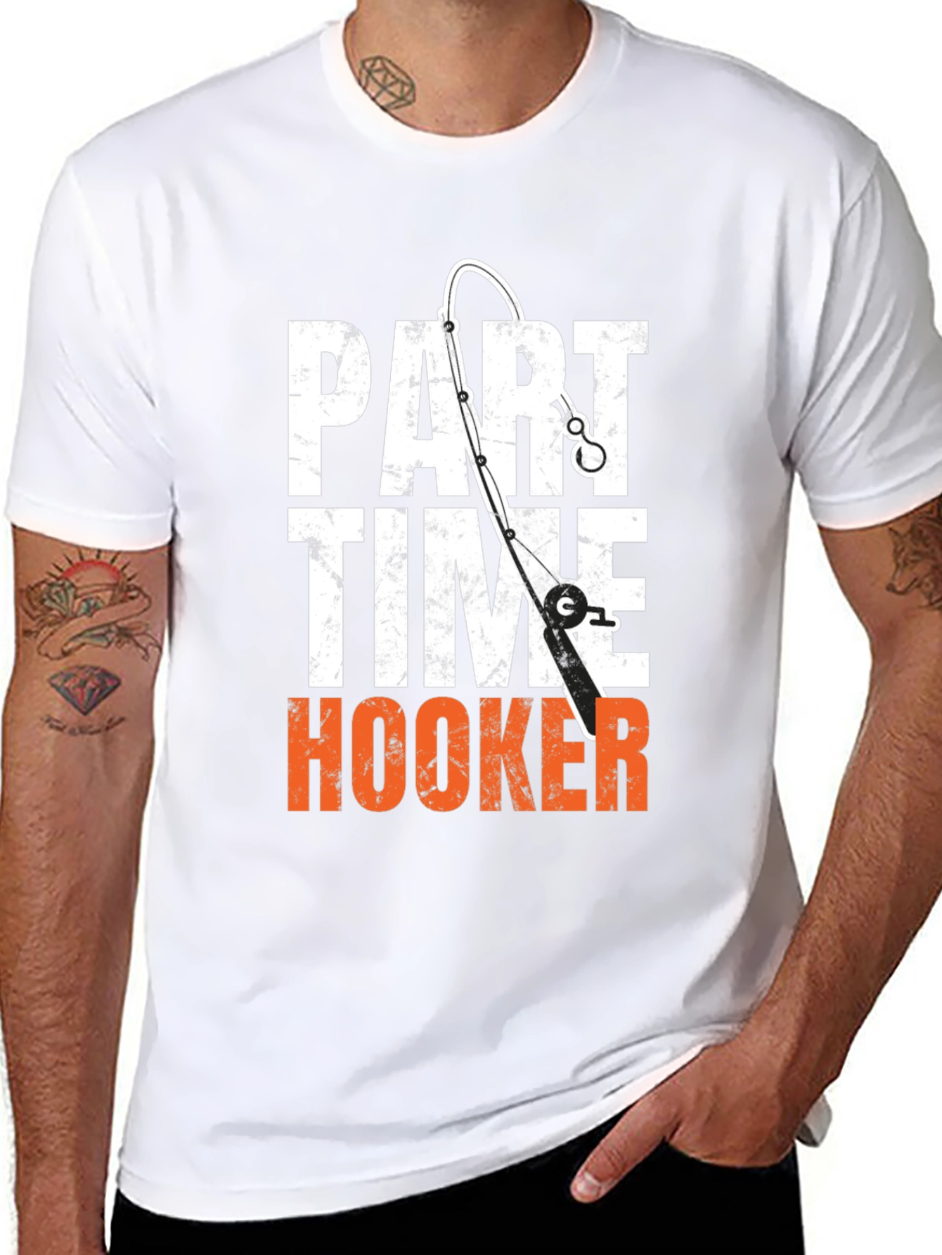 Part Time Hooker Fishing T-Shirt