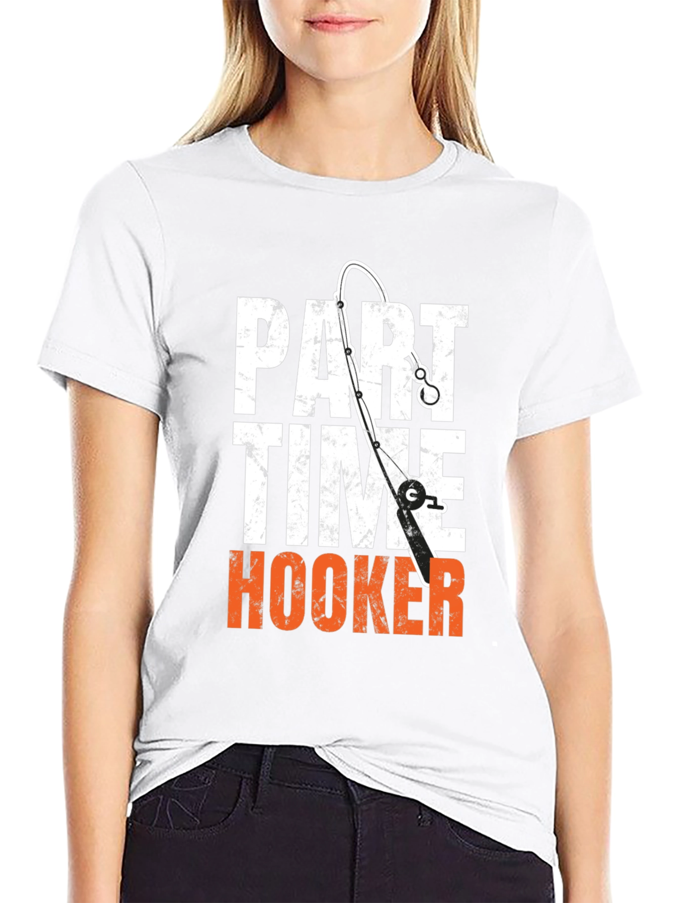 Part Time Hooker Fishing T-Shirt