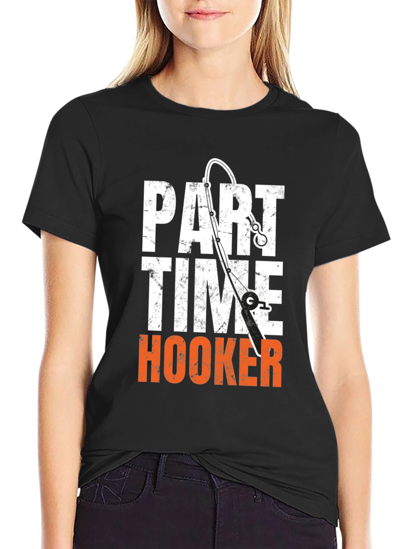 Part Time Hooker Fishing T-Shirt