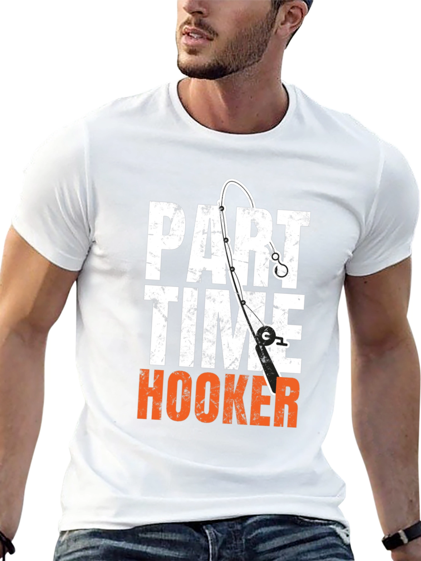 Part Time Hooker Fishing T-Shirt