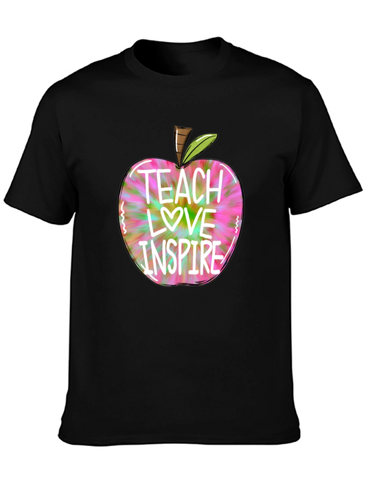 Teach Love Inspire Apple T-Shirt