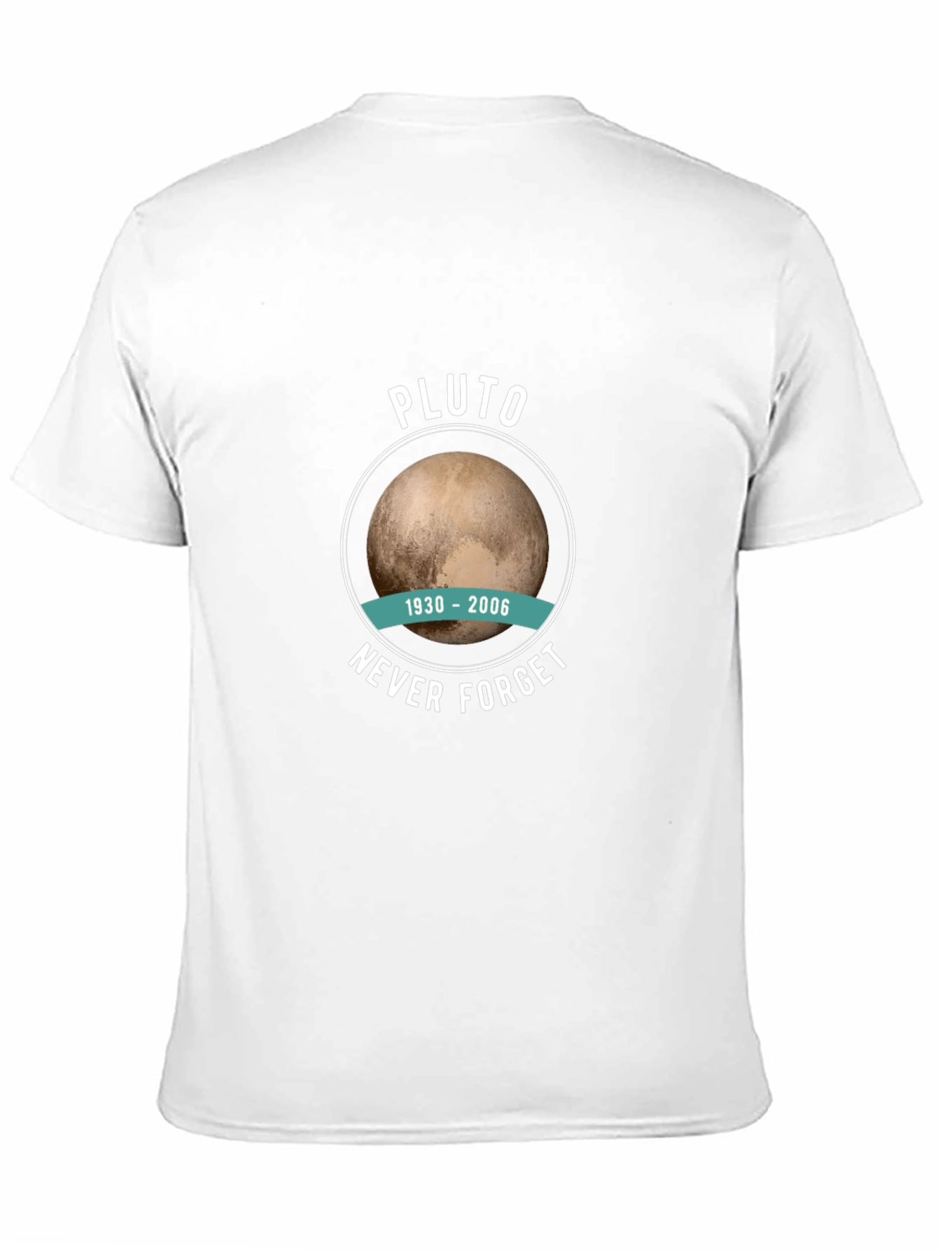 Pluto Never Forget T-Shirt - Mens Black Tee