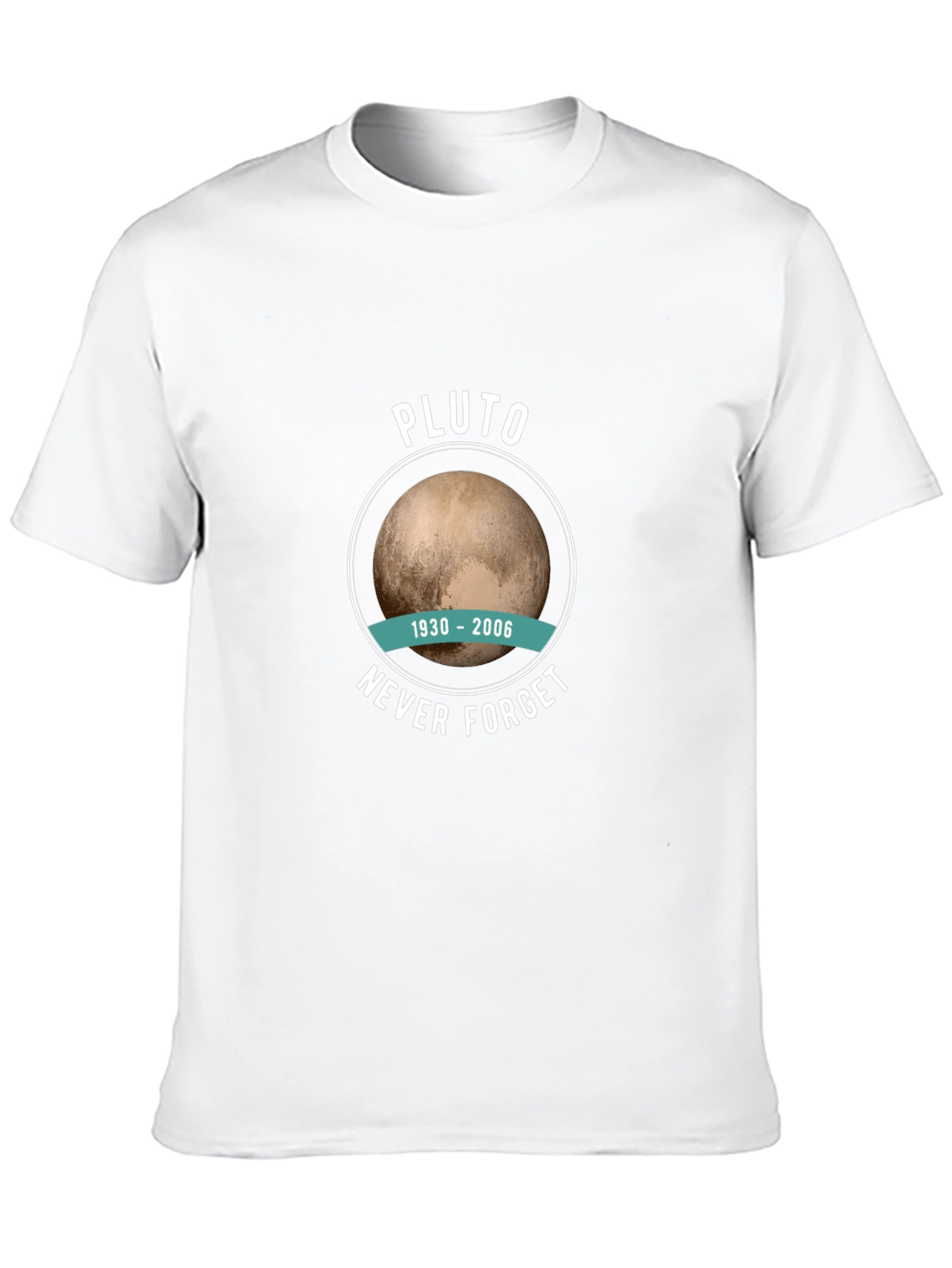 Pluto Never Forget T-Shirt - Mens Black Tee