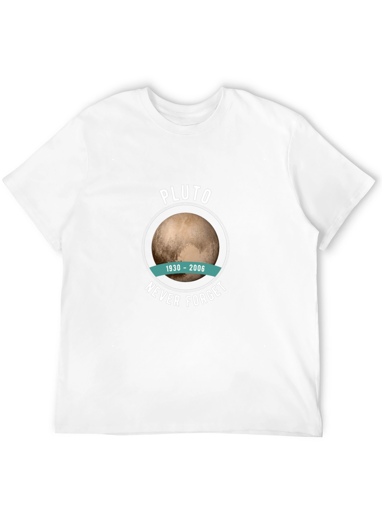 Pluto Never Forget T-Shirt - Mens Black Tee