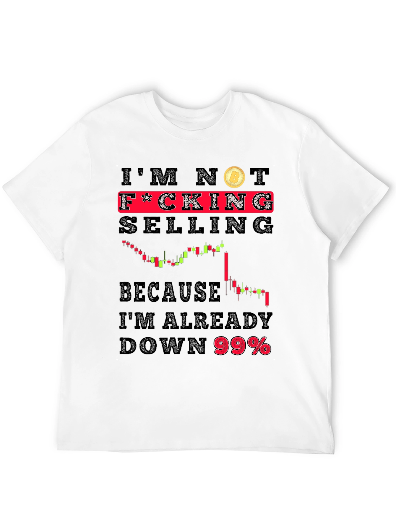 Bitcoin HODL T-Shirt - Im Not Selling