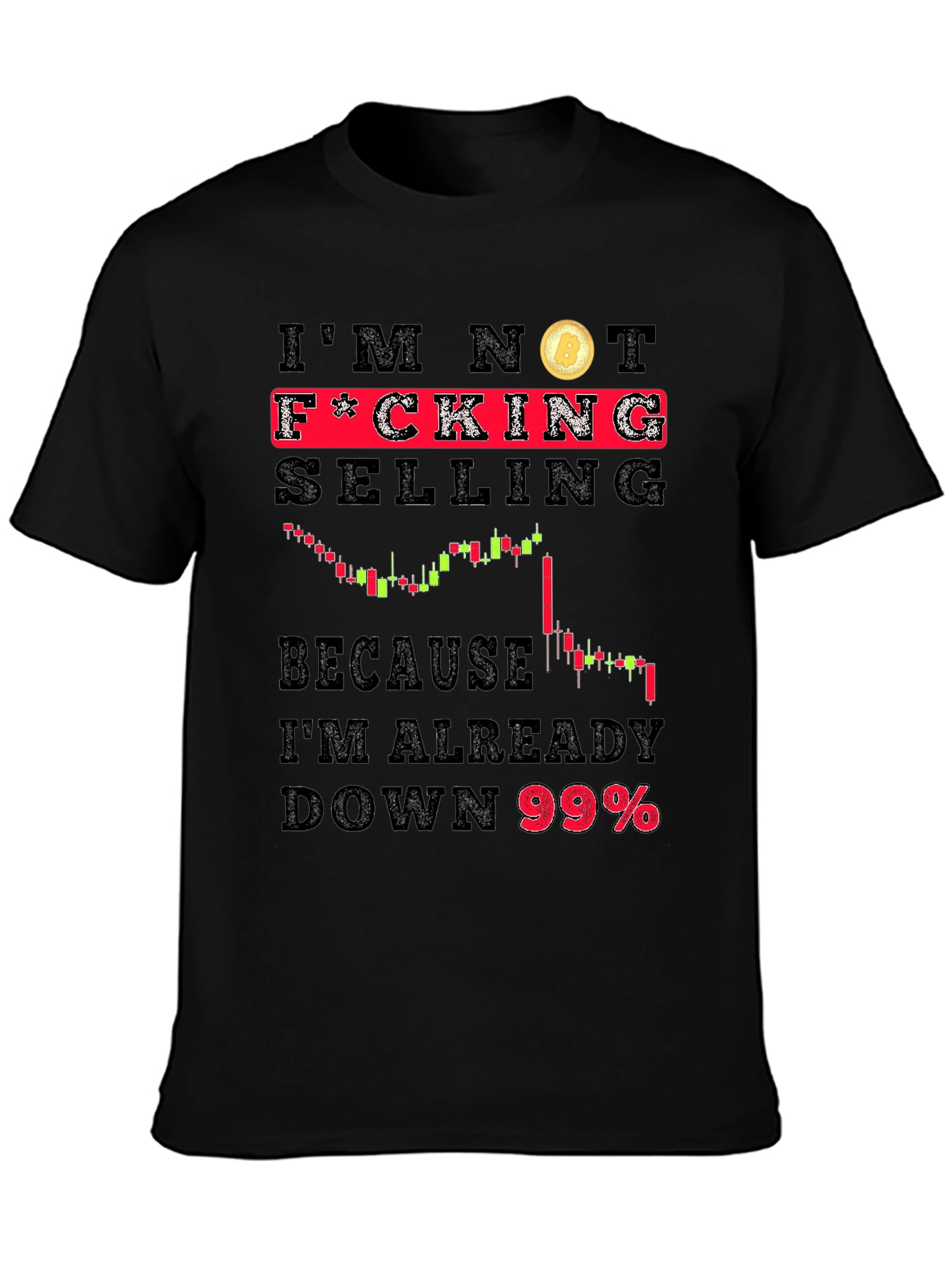 Bitcoin HODL T-Shirt - Im Not Selling