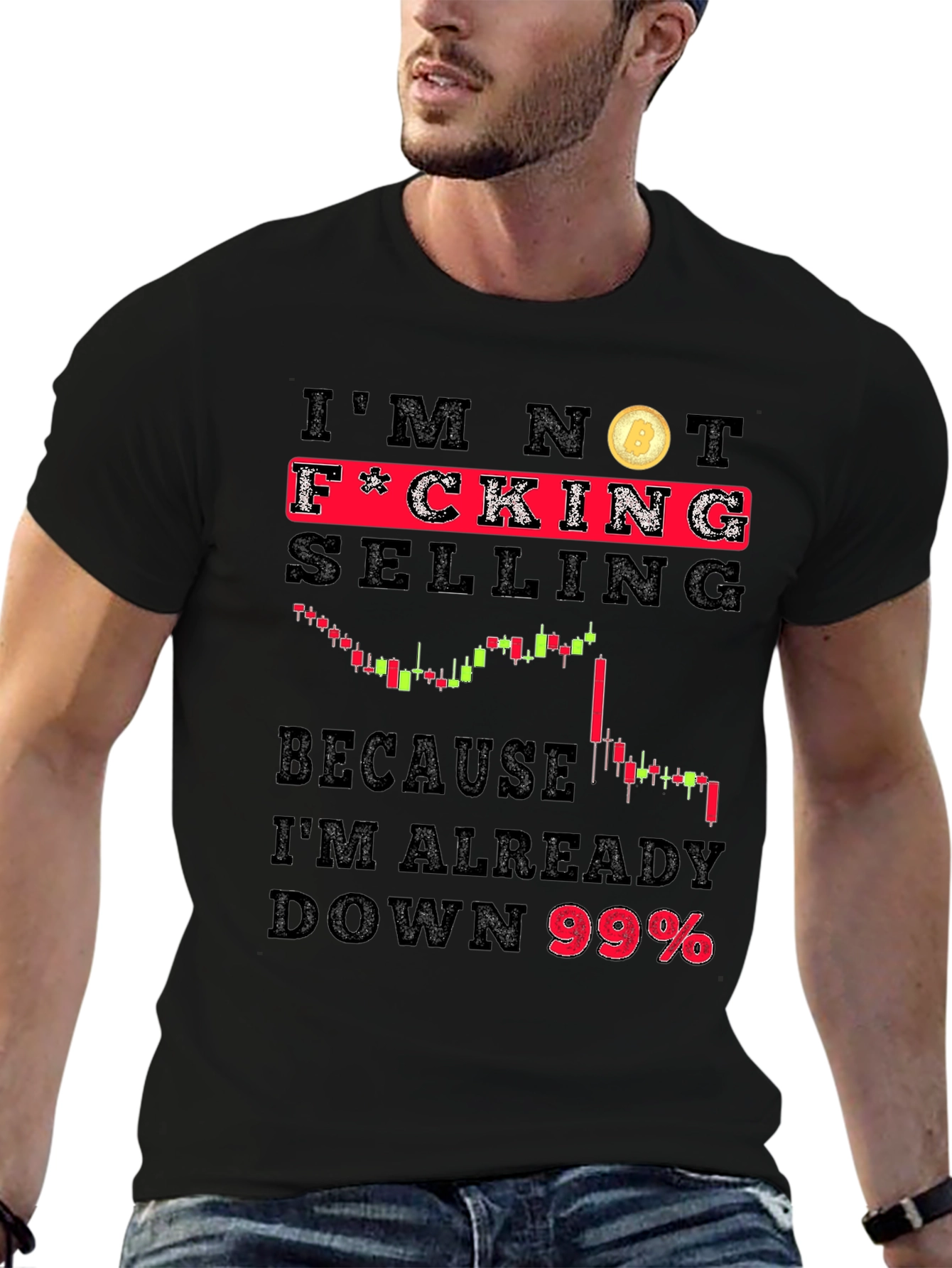 Bitcoin HODL T-Shirt - Im Not Selling