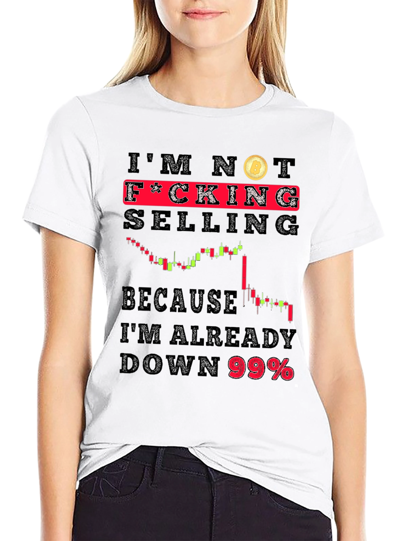 Bitcoin HODL T-Shirt - Im Not Selling
