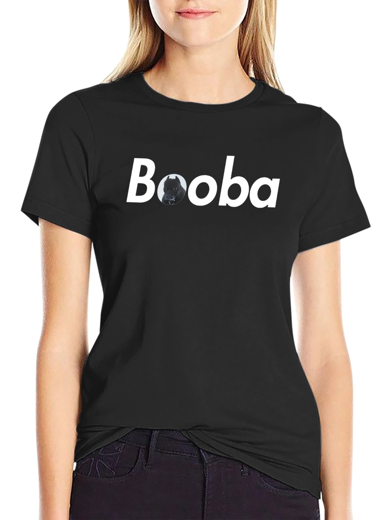 Booba Dog Graphic Tee - Stylish Casual Wear