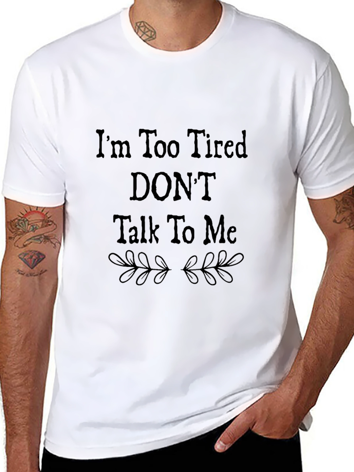 Im Too Tired Graphic T-Shirt