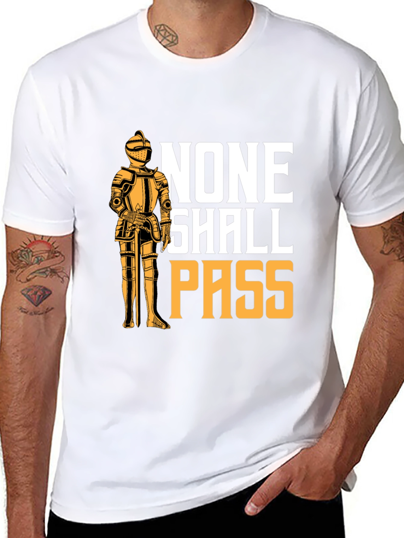 None Shall Pass T-Shirt