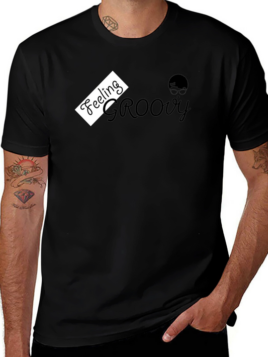 Feeling Groovy Graphic Tee - Retro Style Comfort