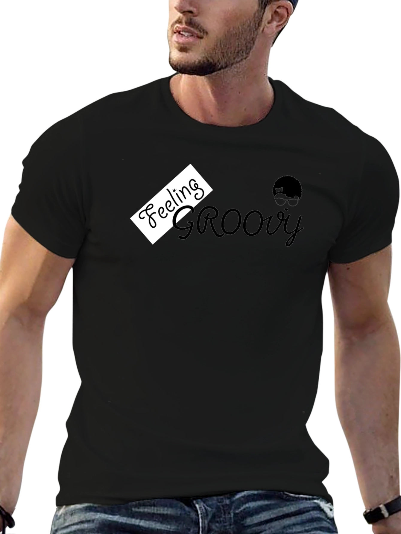 Feeling Groovy Graphic Tee - Retro Style Comfort