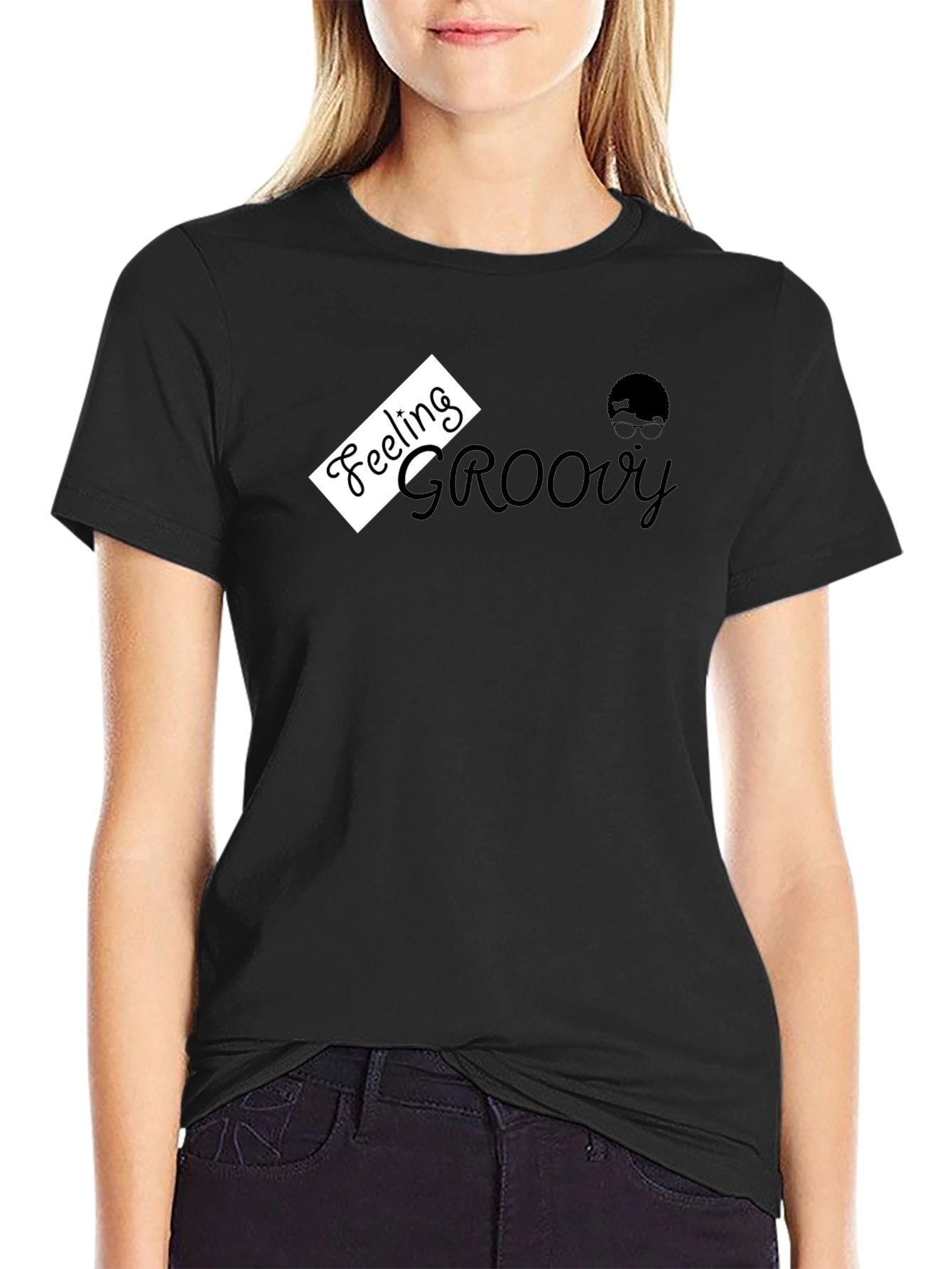 Feeling Groovy Graphic Tee - Retro Style Comfort