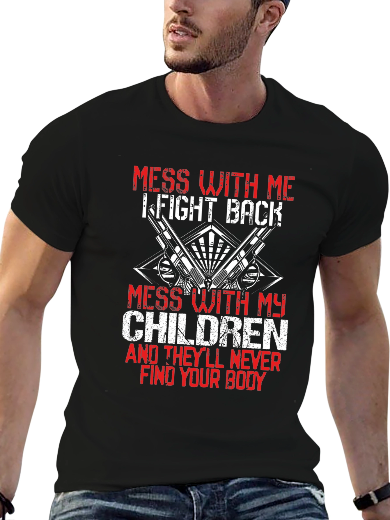 Mess With My Children Graphic Tee
